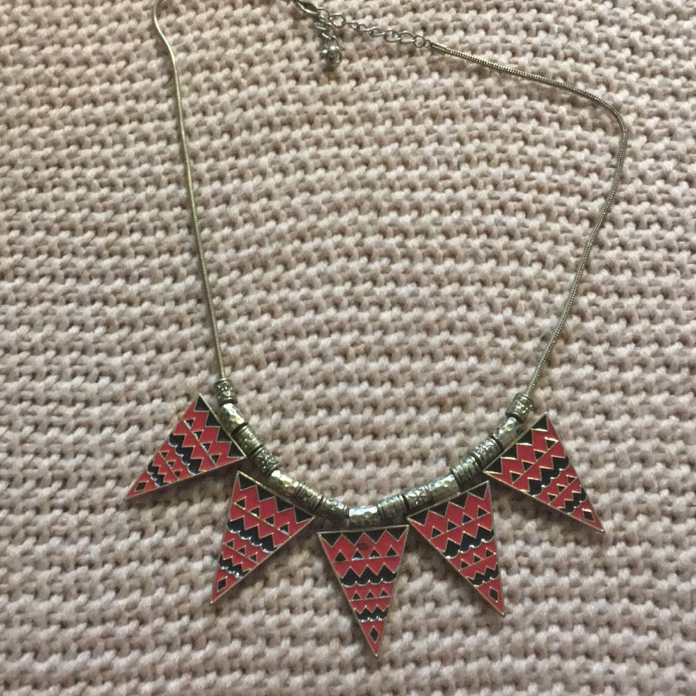 Red Statement Necklace